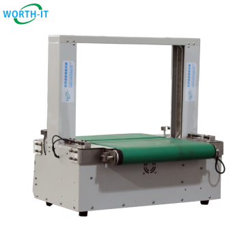 automatic banknote banding machine table top bundling machine carton film tape banding machine